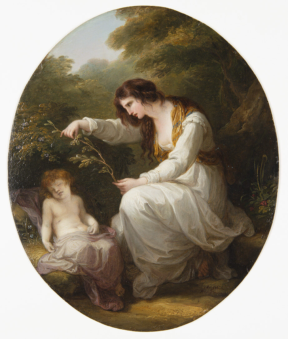 Angelika Kauffmann_Cleone trauert um ihren Sohn_1781_neu